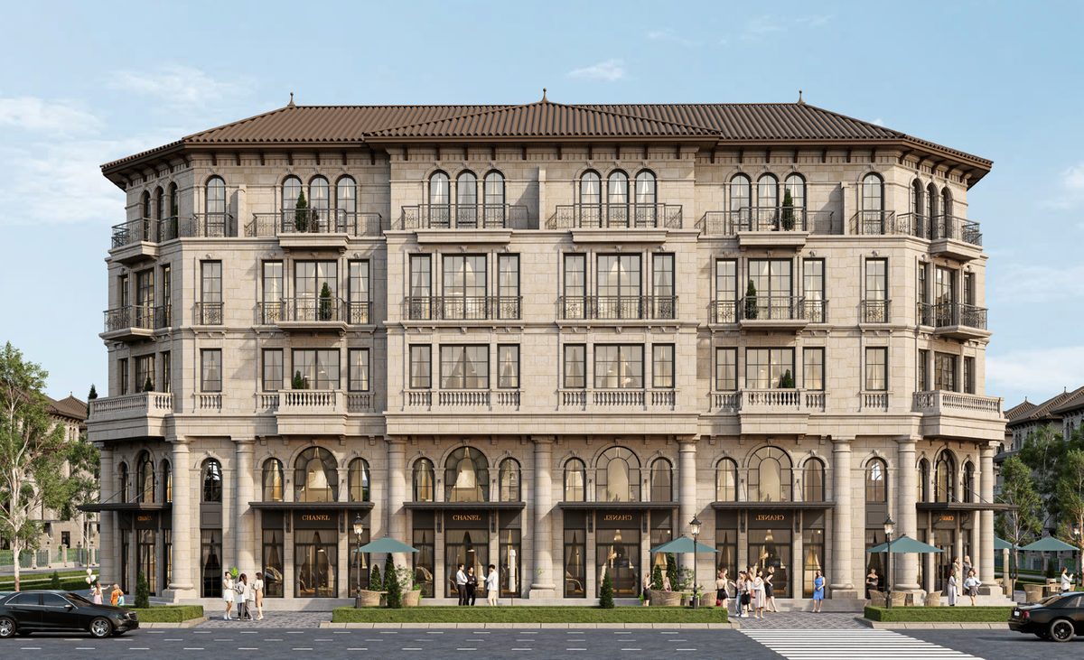Phối cảnh nhà phố shophouse Alluvia City