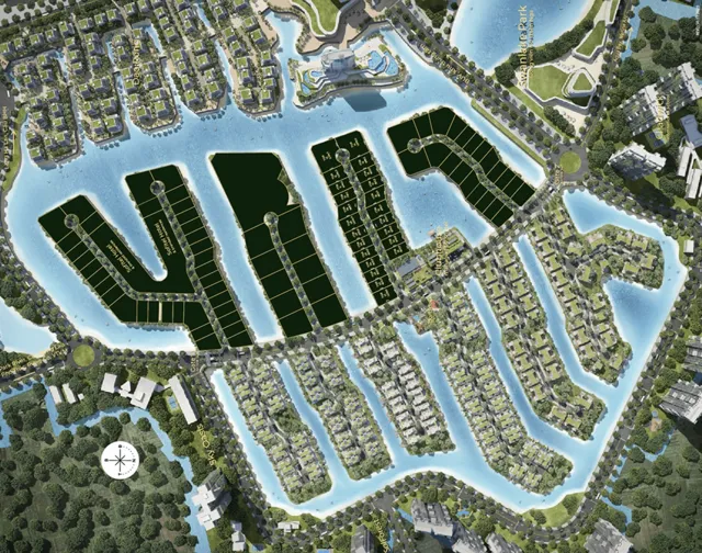 Mặt bằng Biệt thự đảo (Ecopark Grand The Island): Mặt bằng các đảo lớn