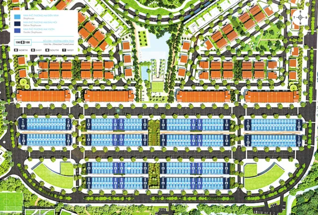 Mặt bằng Thủy Nguyên · Thủy Trúc: Mặt bằng Thủy Nguyên