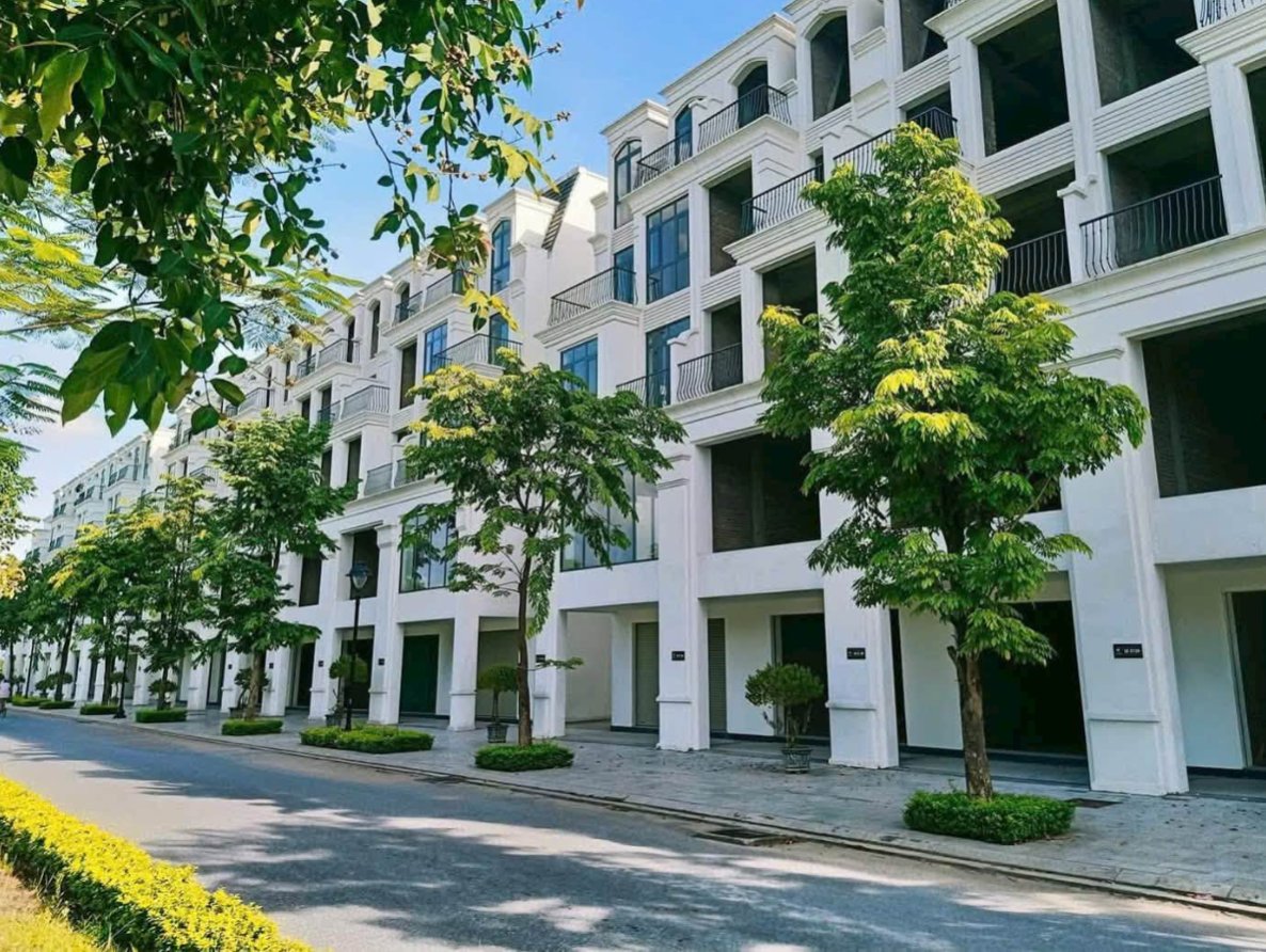Liền kề phân khu Anh Quốc Hinode Royal Park đã hoàn thiện mặt ngoài