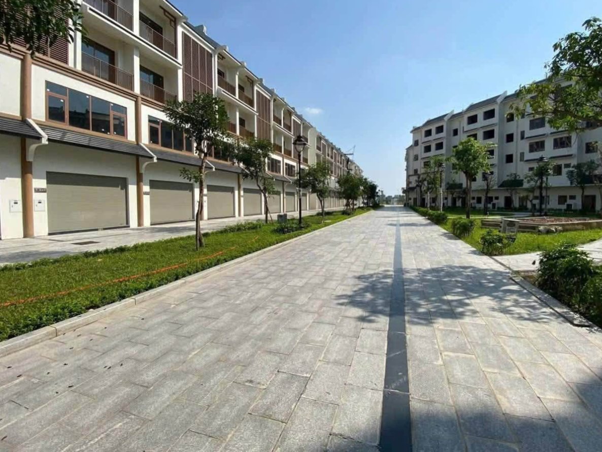 Phố đi bộ và dãy liền kề khu Nhật Bản Hinode Royal Park